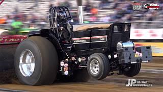 Tractor Pulling 2024: Light Pro Stock Tractors pulling at the Hillsboro Charity Tractor Pull -Friday