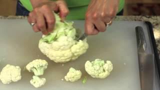 How To Cut Cauliflower Into Florets by Rockin Robin Cooks