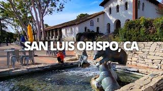 Exploring San Luis Obispo, California USA Walking Tour #sanluisobispo #downtownsanluisobispo