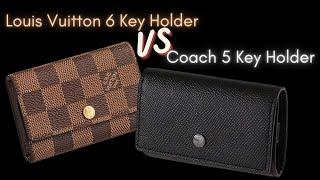 Louis Vuitton 6 Key Holder vs Coach 5 Key Holder