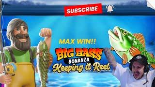 MAX WIN ON BIG BASS KEEPING IT REEL!