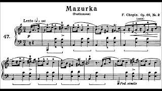 Мазурка Op.68-2