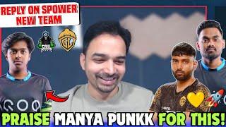 Mazy on Spower New Team  Joining SouL  Praise Manya Punkk Hector For This! 