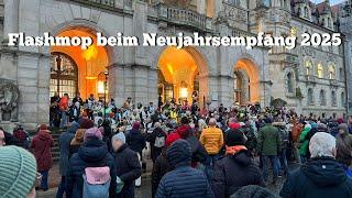 NEUJAHRSEMPFANG NEUES RATHAUS -  FLASHMOB 2025 4K