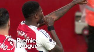 Thomas Partey powers Arsenal 2-0 ahead of Nottingham Forest | Premier League | NBC Sports