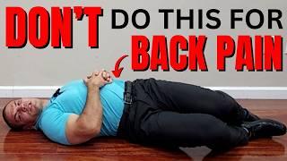AVOID These 2 Common Back Pain Exercises (What to Do Instead)