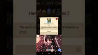 Early Hawkslo Secret Box 5 Code | Seven Deadly Sins: Grand Cross