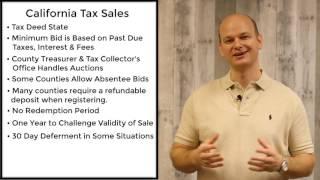 California Tax Sales - Tax Deeds