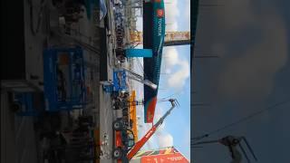 EMIRATES TEAM NZ  AC75 DAMAGED WHILE RETRIEVING !?  37TH AMERICA'S CUP BARCELONA 2024 