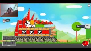 game tank animation|  super tank rumble creations tank PAM level 999