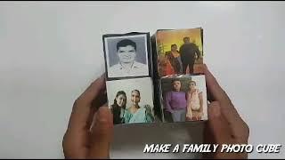 Make a family photo cube by hetul Patel