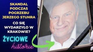 Skandal podczas pogrzebu Jerzego Stuhra – Co się wydarzyło w Krakowie?