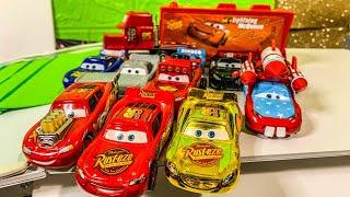 Looking for Disney Pixar Cars On the Rocky Road : Lightning McQueen, Mater, Dinoco McQueen, Mack