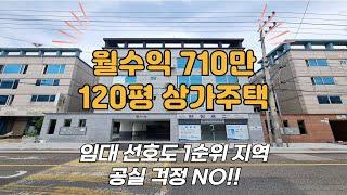 구미상가주택매매 대로변인근 월수익710만의 대형상가주택 공실걱정없이 운영 가능 합니다.