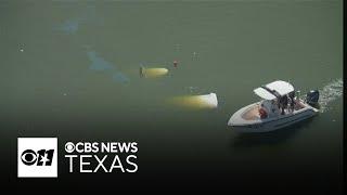 Small plane lands in Eagle Mountain Lake