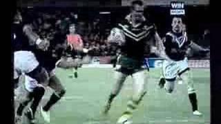 Karmichael Hunt and Mark Gasnier Try