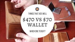 $470 Italian Shell Cordovan vs $70 Horween Full Grain leather wallet - Which One To Buy?