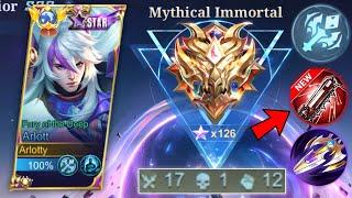 HOW TO USE ARLOTT DAMAGE EFFECTIVELY IN MYTHICAL IMMORTAL! TRY THIS ITEM COMBO! MLBB