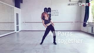 Jazz funk dance tutorial - Choreography by Lada Kasynets - Dance Centre Myway