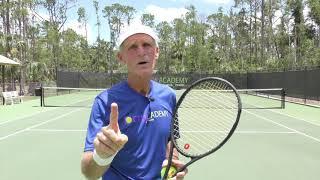 Tennis Serve - How To Develop A Topspin Kick Second Serve