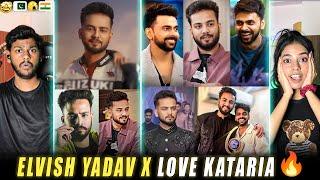 Elvish Yadav Attitude Edits Reacton  | Love Kataria Angry in BB OTT 3 