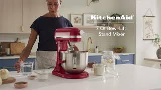 KitchenAid New 7 Quart Bowl-Lift Stand Mixer with Redesigned Premium Touchpoints