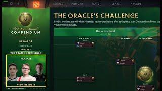 Dota 2 - The International Main Event-The Oracle Challenge Prediction Guide | Fantasy Prediction Too