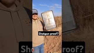 Cookie sheet vs cut shell #shotgun