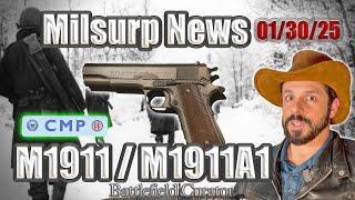 HUGE News! CMP M1911s are Back