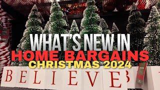 Get Ready for Christmas 2024 at Home Bargains – What's New Inside [4K]