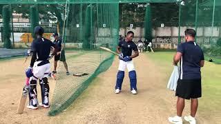 Training cricket under Rahul dravid sir ,in NCA Bangalore!
