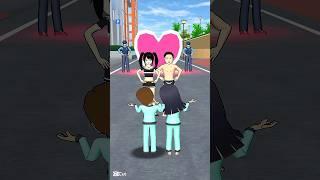 Yuta dan mio menyukai polsi #sakuraschoolsimulator #sakura #trendingshorts #youtubeshorts #viral