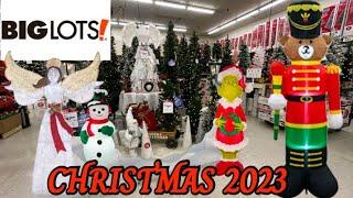 BIG LOTS NEW 2023 CHRISTMAS DECOR FULL STORE WALKTHROUGH (Great Prices)