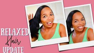 New Hair|Who Dis?|Relaxed Hair Update| Sacha Bloom