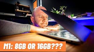 8GB or 16GB M1 Mac? | Everything you need to know! | Mark Ellis Reviews