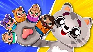 Finger Family Song (Animal Version) | Comy Toons Nursery Rhymes & Kids Songs