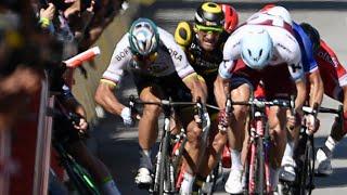 Tour de France: Peter Sagan kicked out of race over Cavendish crash