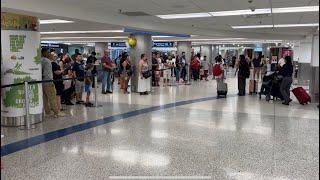 Parole Humanitario: Aeropuerto de Miami casi vacío sin llegada de beneficiarios