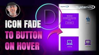 Divi Theme Icon To Button On Hover Effect 