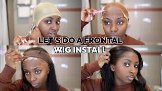 Let's Do A Frontal Wig Install Together | IN DEPTH STEP BY STEP TALK THROUGH TUTORIAL | AFSISTER WIG