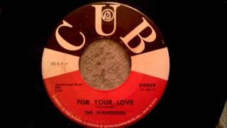 Wanderers - For Your Love - Beautiful Early 60's Doo Wop Ballad