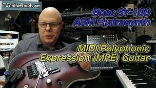 MIDI Polyphonic Expression (MPE) Guitar - Boss SY 1000 - ASM Hydrasynth