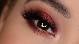 Burgundy Eye look | Fall Makeup tutorial