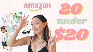 20 UNDER $20 | BEST OF AMAZON - must haves in skincare, beauty, lifestyle