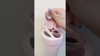 手搖飲爆款 超夢幻色系全新上市 超長效保冰環保杯｜BlenderBottle Strada Sleek 按壓式大寬口不銹鋼杯 夢幻棉花糖