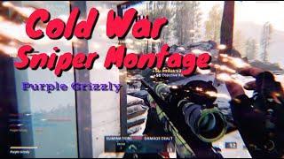 COLD WAR SNIPER MONTAGE | Purple Grizzly | Bulletproof