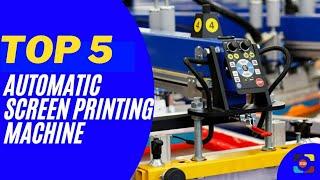 Top 5  Automatic Screen Printing Press with high-speed production and proven reliability | MHM | ROQ