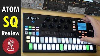 Review: ATOM SQ and its innovative offset pads // 3 pros & cons w/Ableton Live & Presonus Studio One