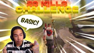 20 KILLS CHALLENGE MARCELINE SOLO VS SQUAD IN CODM BATTLE ROYALE