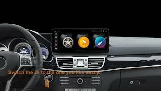 [QLM2250M12EL]12.3" Mercedes-Benz Octacore Android Car Stereo with 1920x720 IPS Laminated Screen